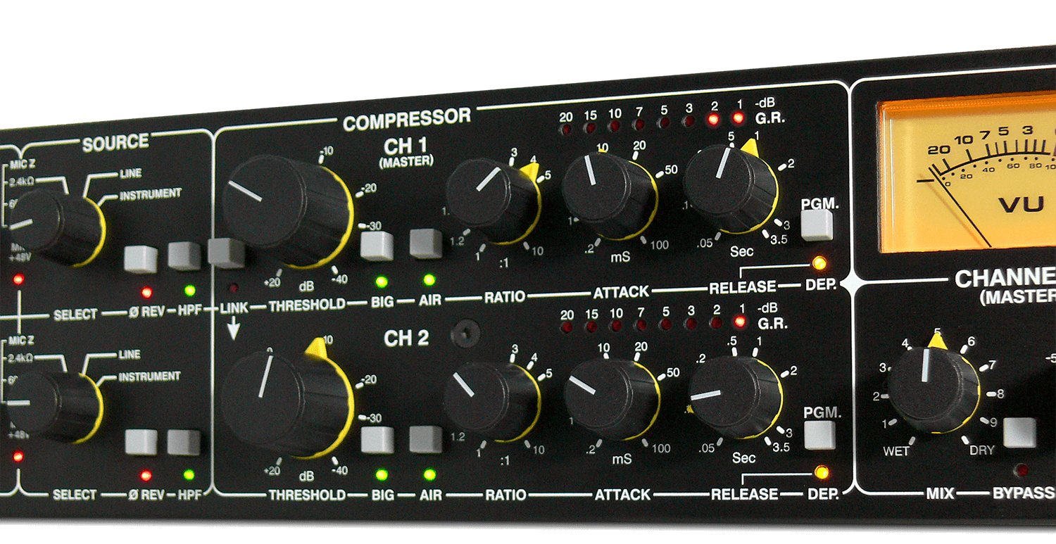 The 1970 channel 1 and 2 compressor controls